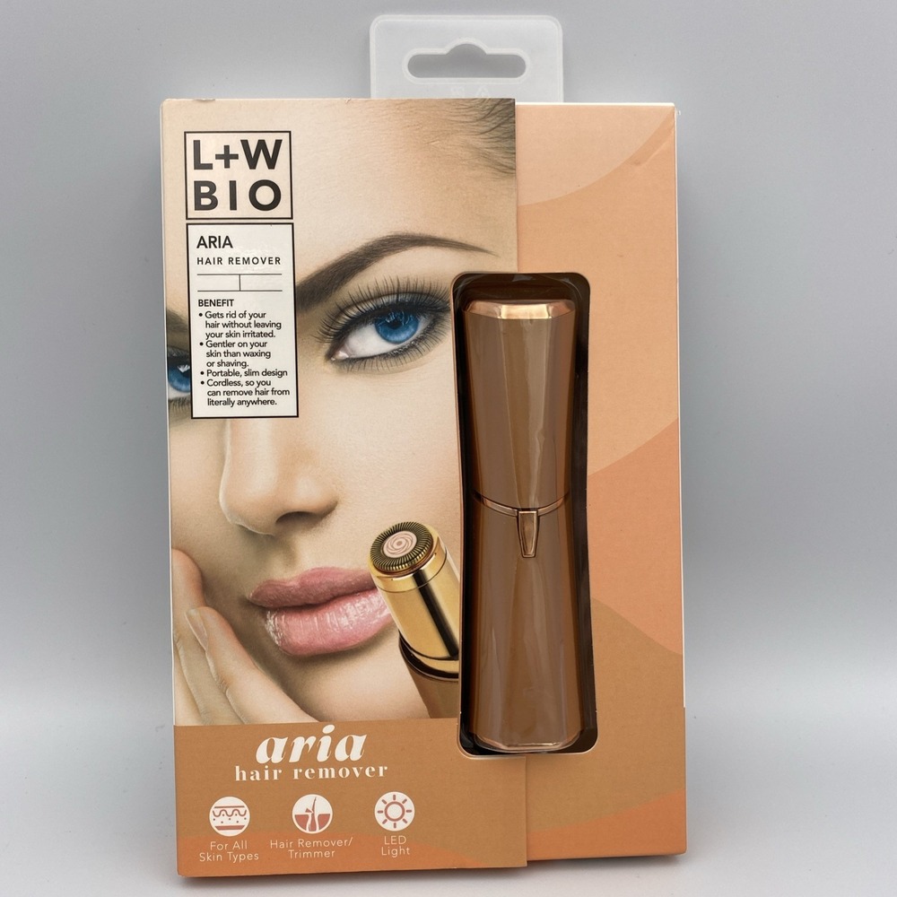 ARIA Hair Remover Luxe + Willow Bio Painless Precise Safe LED Light